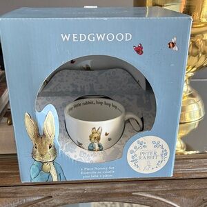 Wedgwood bone china Peter Rabbit Cup & bowl kids Set